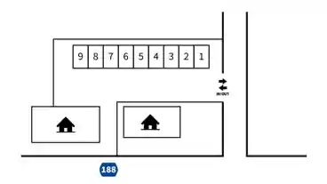 特P 藤原町43駐車場の図面