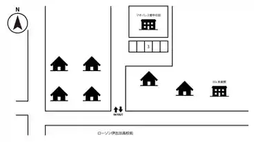 特P 石田１５０５−１駐車場の図面