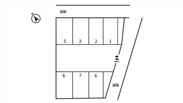 特P FK鳴海町石堀山駐車場の図面