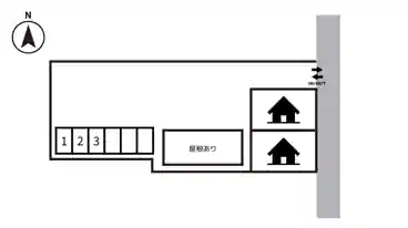 特P 上大岡西2-10-10駐車場の図面