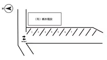 特P 西谷町1-46駐車場の図面