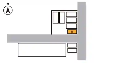 特P 《軽自動車》古市1-6-8駐車場の図面