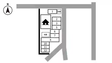 特P 立花3-9-31駐車場の図面