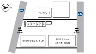 特P 【土曜日専用】南佐賀1-21-30駐車場の図面