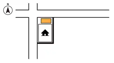 特P 《軽自動車》千住緑町3-11-14駐車場の図面