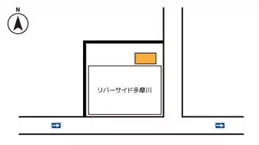 特P 多摩川2-17-9駐車場の図面