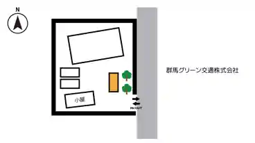 特P 田代1018-6駐車場の図面