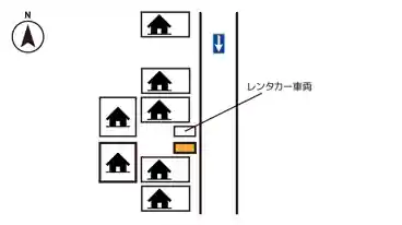 特P 扇橋1-2-15駐車場の図面