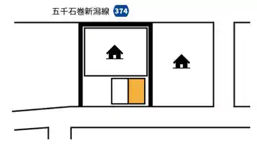 特P 分水学校町1-2-6駐車場の図面