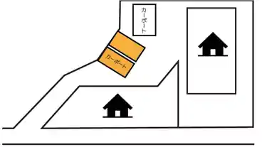 特P 岩瀬1641駐車場の図面