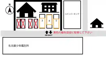 特P 北千種1-4-18駐車場の図面