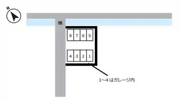 特P 湯浅宇島ノ内1291番地71駐車場の図面