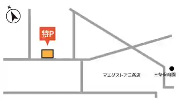 特P 尻内町字内田38駐車場の図面