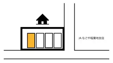 特P 【大型車可】稲葉地町4-9駐車場の図面