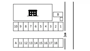 特P 東茂原13-30駐車場の図面