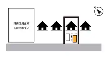 特P 《軽・コンパクト》町田市玉川学園7-4-28駐車場の図面