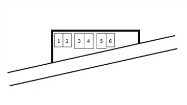 特P 本町4-3-8駐車場の図面