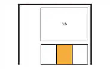 特P 【不定期貸出】吉祥寺本町2-31-27駐車場(北側)の図面