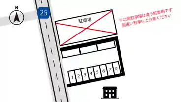 特P 日新住宅管理駐車場の図面