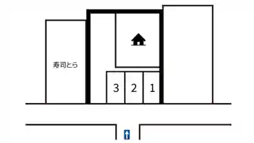 特P 井高野1-34-29駐車場の図面