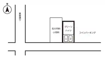 特P 宿郷１丁目19-8駐車場の図面