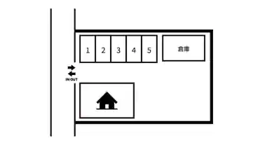 特P 布瀬町南1丁目１-２駐車場の図面