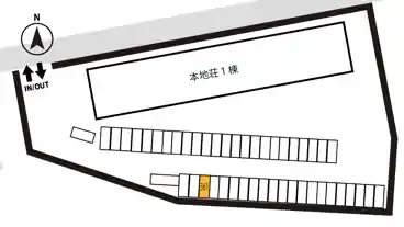 特P 【361番】本地荘駐車場の図面