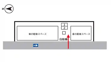 特P 《バイク専用》ECOパーク大宮天沼1駐車場の図面