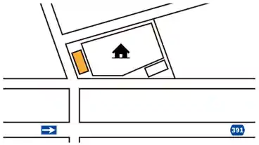 特P 《南側／高さ1.7ｍ未満限定》米田町塩市362-1駐車場の図面