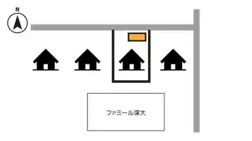 特P 深大寺東町5-31-48駐車場の図面