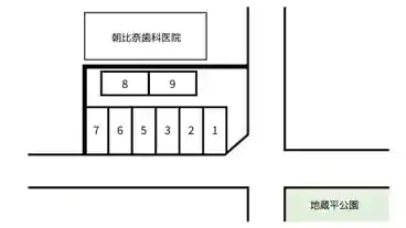 特P 有玉台2-31-15駐車場の図面