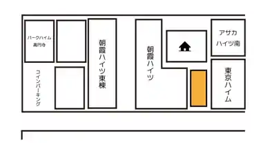 特P 【トラック可】高円寺北4-38-7駐車場の図面