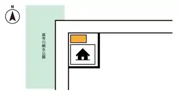 特P 城西町17-1駐車場の図面