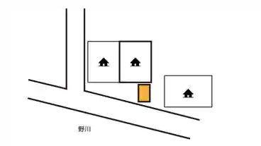 特P 大沢5-13-8駐車場の図面