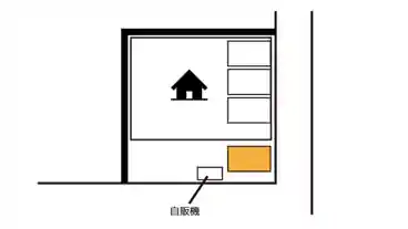 特P 《軽自動車》六町3-8-28駐車場の図面