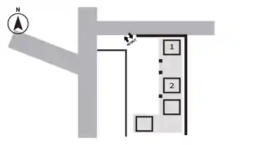 特P 和田3-8-36駐車場の図面