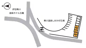 特P しおかぜ広場駐車場の図面