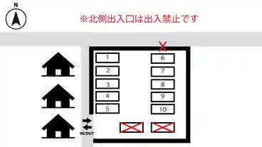 特P 【岐阜基地航空祭にも便利】大佐野町2丁目209付近駐車場の図面