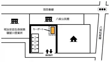 特P 八坂町24-30駐車場の図面