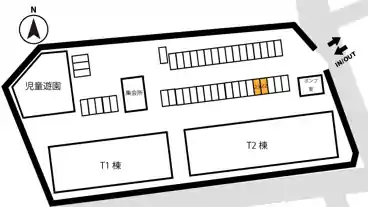 特P 【22番・23番】引山荘駐車場の図面