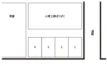 特P 横大路草津町39駐車場の図面