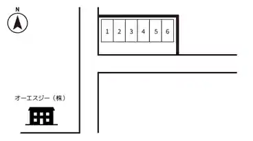 特P 明石市小久保６丁目駐車場の図面