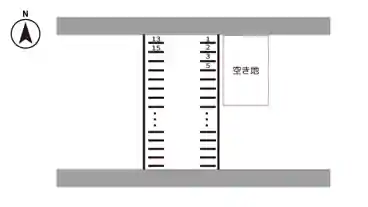 特P 前田第二駐車場の図面