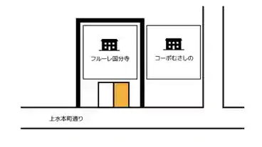 特P フルーレ国分寺駐車場の図面