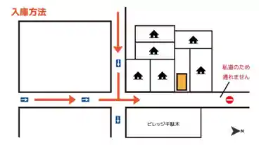 特P 《軽・コンパクト》千駄木2-10-11駐車場の図面