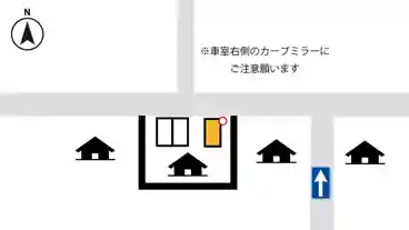 特P 光明寺字本郷屋敷72-3駐車場の図面