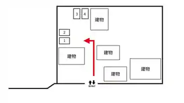 特P 卯坂字坂田2-5駐車場の図面