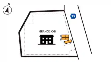 特P ≪バイク専用≫GRANDE IOGI駐車場 の図面