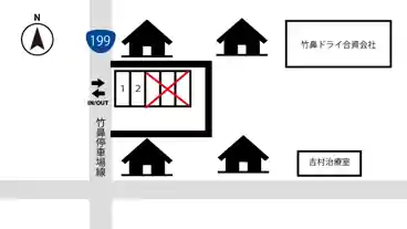 特P 竹鼻町狐穴3179駐車場の図面