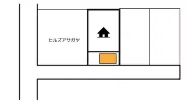 特P 阿佐谷南1-8-9駐車場の図面